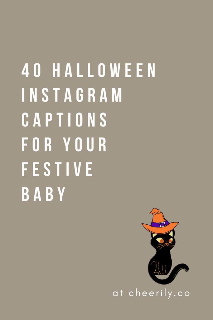 40 Halloween-Inspired Instagram Captions For Your Festive Baby