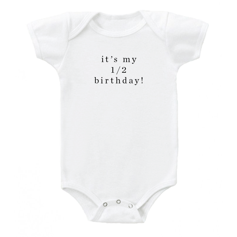 Baby's first 2025 birthday onesie