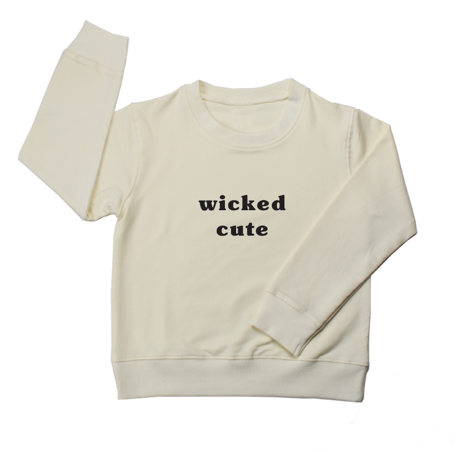 Wicked Cute Crewneck Sweatshirt | Cheerily
