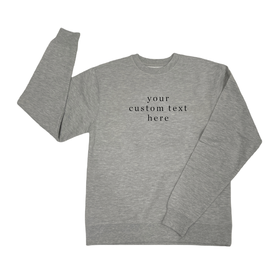 Soft crewneck top sweatshirts